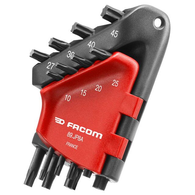 Rakuten - FACOM（ファコム） 8pc. トルクス・キーレンチセット(ホルダー付き) 89.JP8A