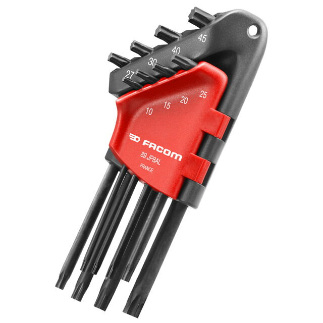 Rakuten - FACOM（ファコム） 8pc. トルクス・キーレンチセット(ホルダー付き) 89.JP8AL