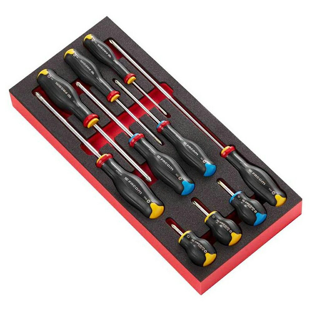 Rakuten - FACOM（ファコム） PROTWIST スクリュードライバーセット 10本入り MODM.AT5