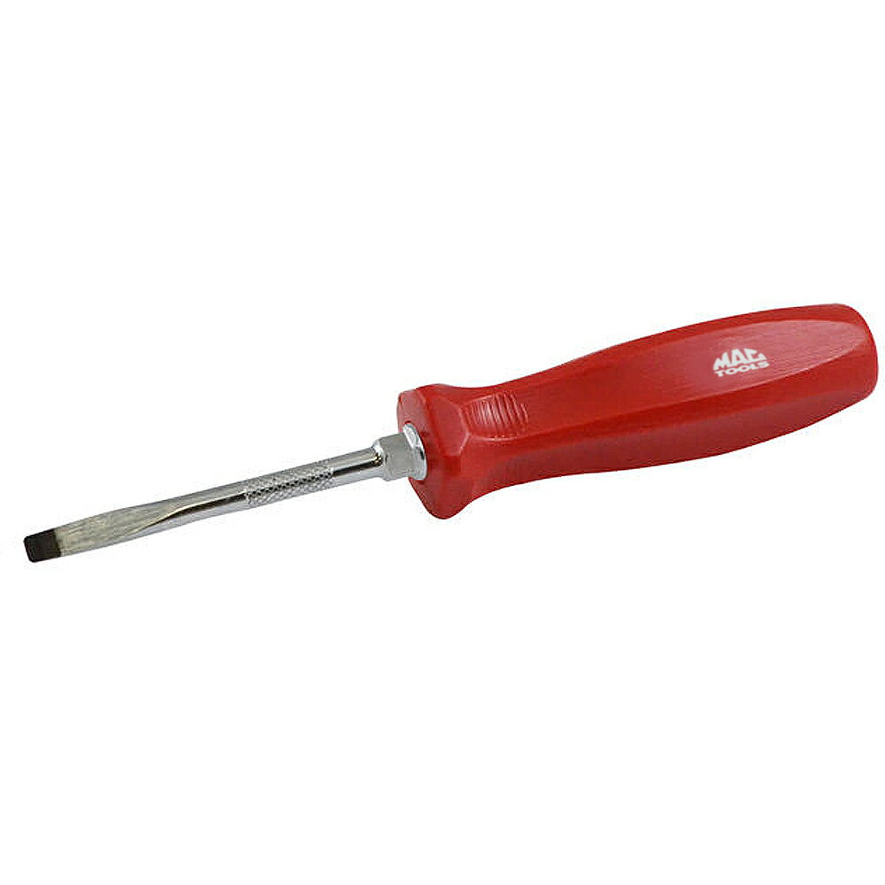 Rakuten - MAC TOOLS（マックツールズ） ペンタグリップスクリュードライバー マイナス＃1 （グリップ:レッド) DF108R