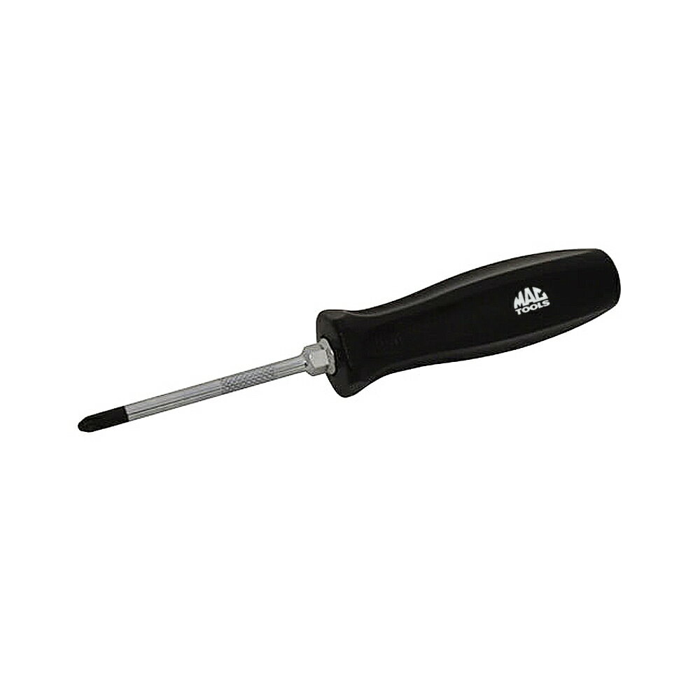 MAC TOOLS（マックツールズ） ペンタグリップスクリュードライバー プラス#2(細軸) （グリップ:ブラック) DP0208