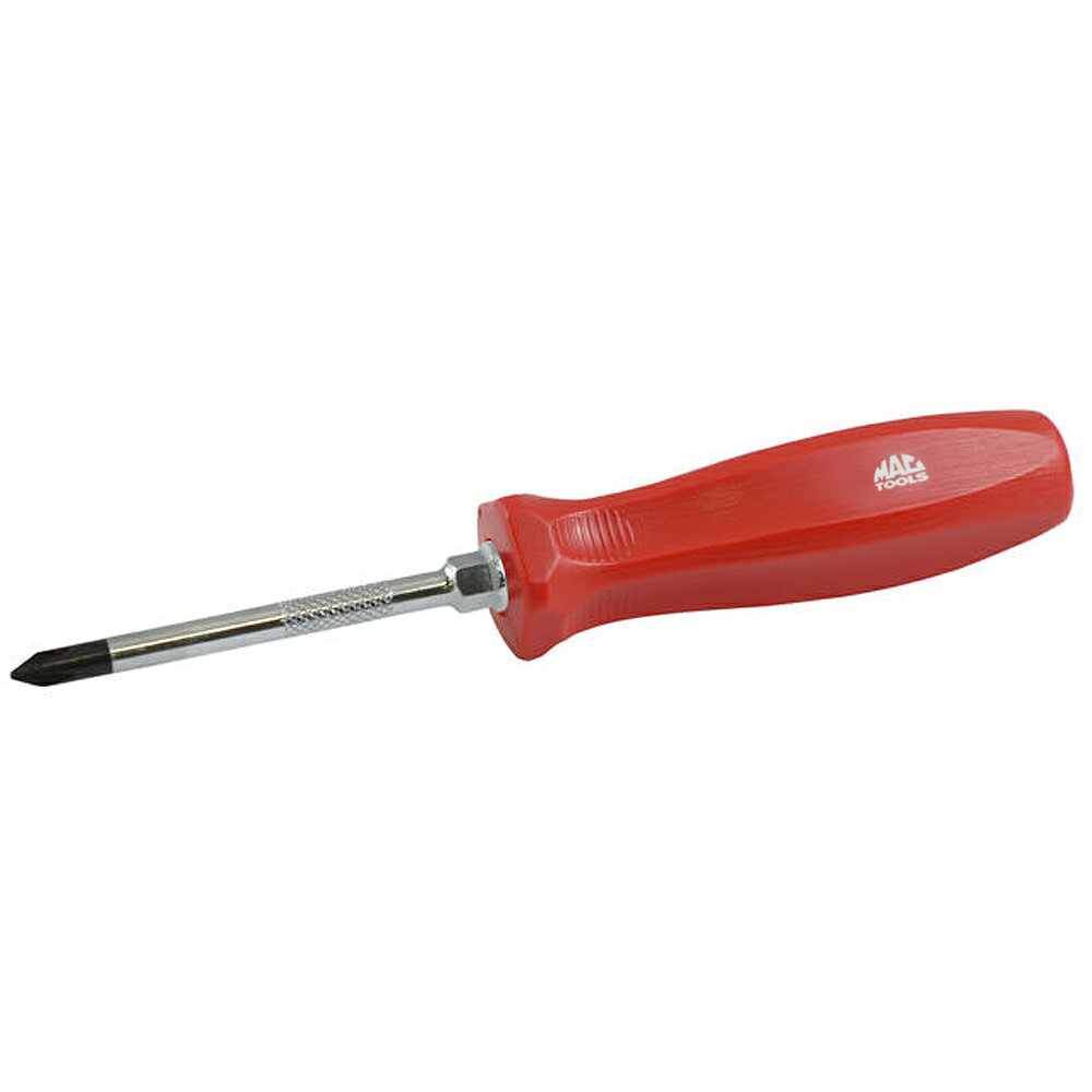 MAC TOOLS（マックツールズ） ペンタグリップスクリュードライバー プラス＃1 （グリップ:レッド) DP108R
