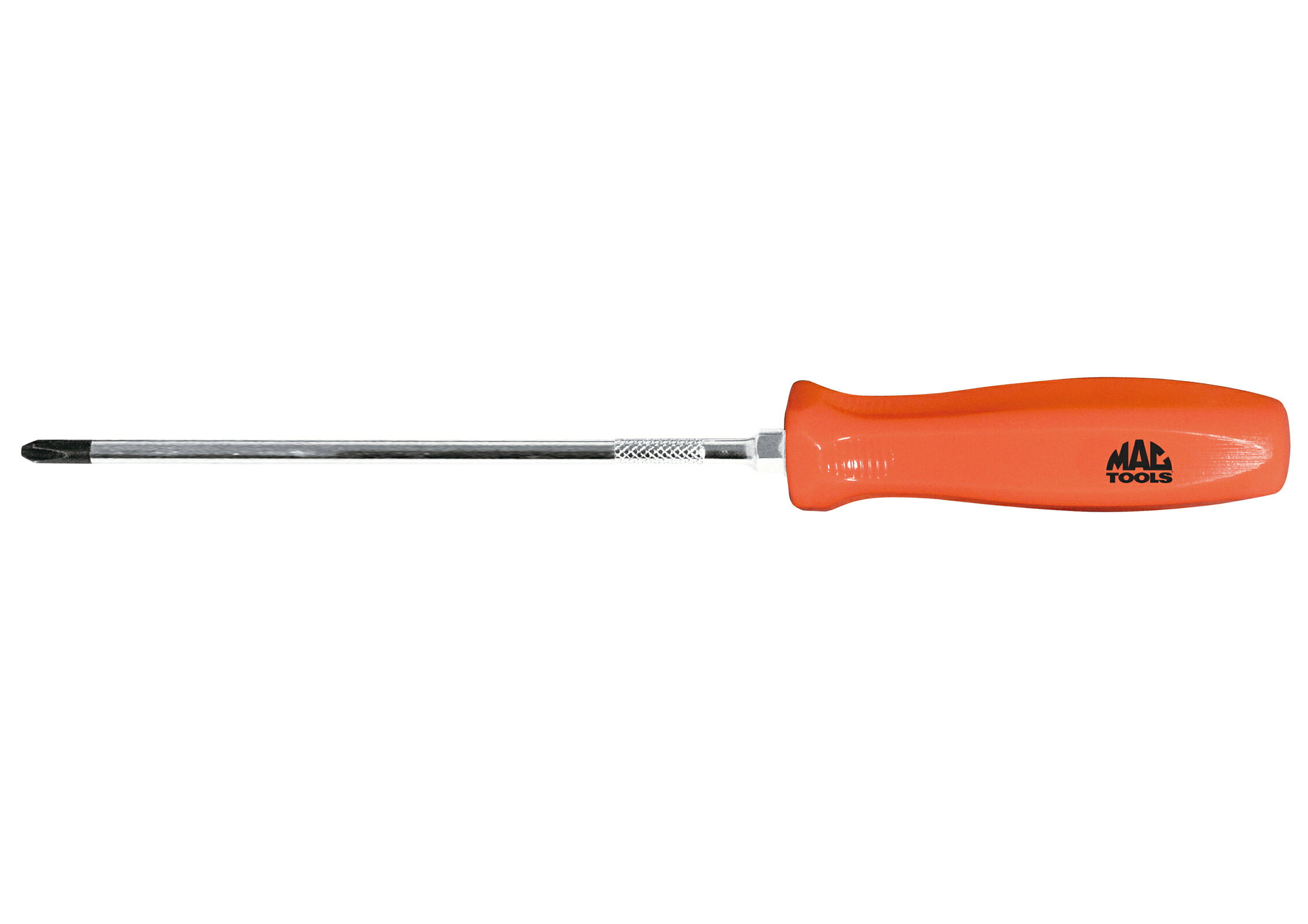 Rakuten - MAC TOOLS（マックツールズ） ペンタグリップスクリュードライバー 長軸(軸長150mm)プラス#2 （グリップ:オレンジ) DP215O