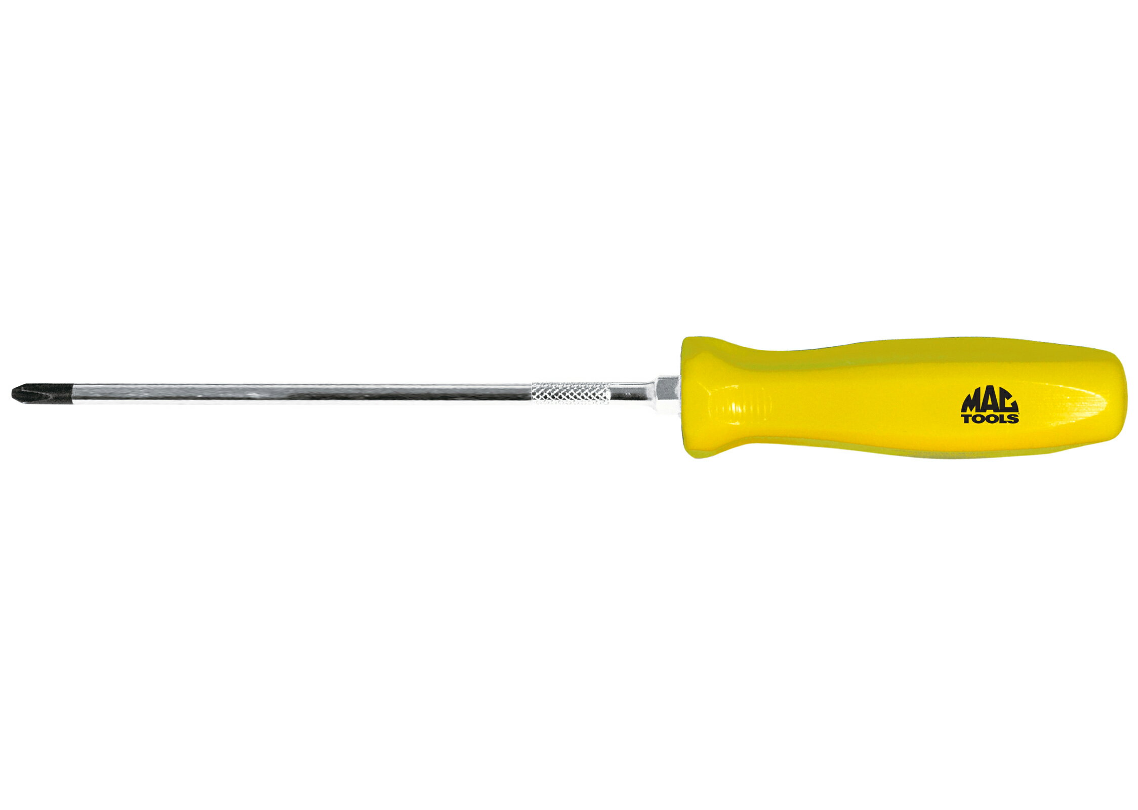 MAC TOOLS（マックツールズ） ペンタグリップスクリュードライバー 長軸(軸長150mm)プラス#2 （グリップ:イエロー) DP215Y