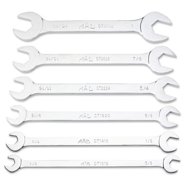Rakuten - MAC TOOLS（マックツールズ） 6Pc. インチ薄型スパナセット SDT6PT