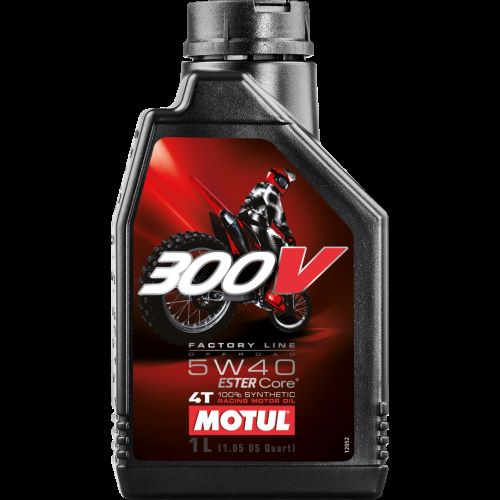 モチュール 300V FACTORY L OFF ROAD 5W-40 1L MO112682B　MOTUL