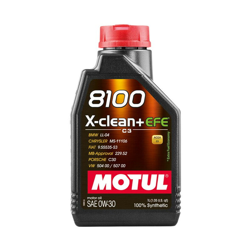 モチュール 8100X-CLEAN+ EFE0W-30 12X1L MO113122　MOTUL