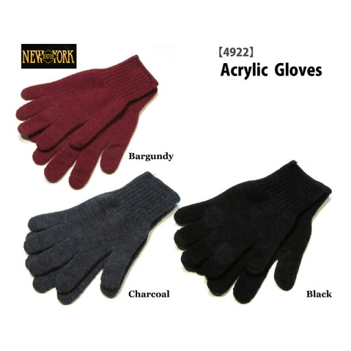 ☆送料310円ゆうパケット対応☆【NewYorkHat 4922】Acrylic Gloves ☆送料310円ゆうパケット対応☆【NewYorkHat 4922】Acrylic Gloves