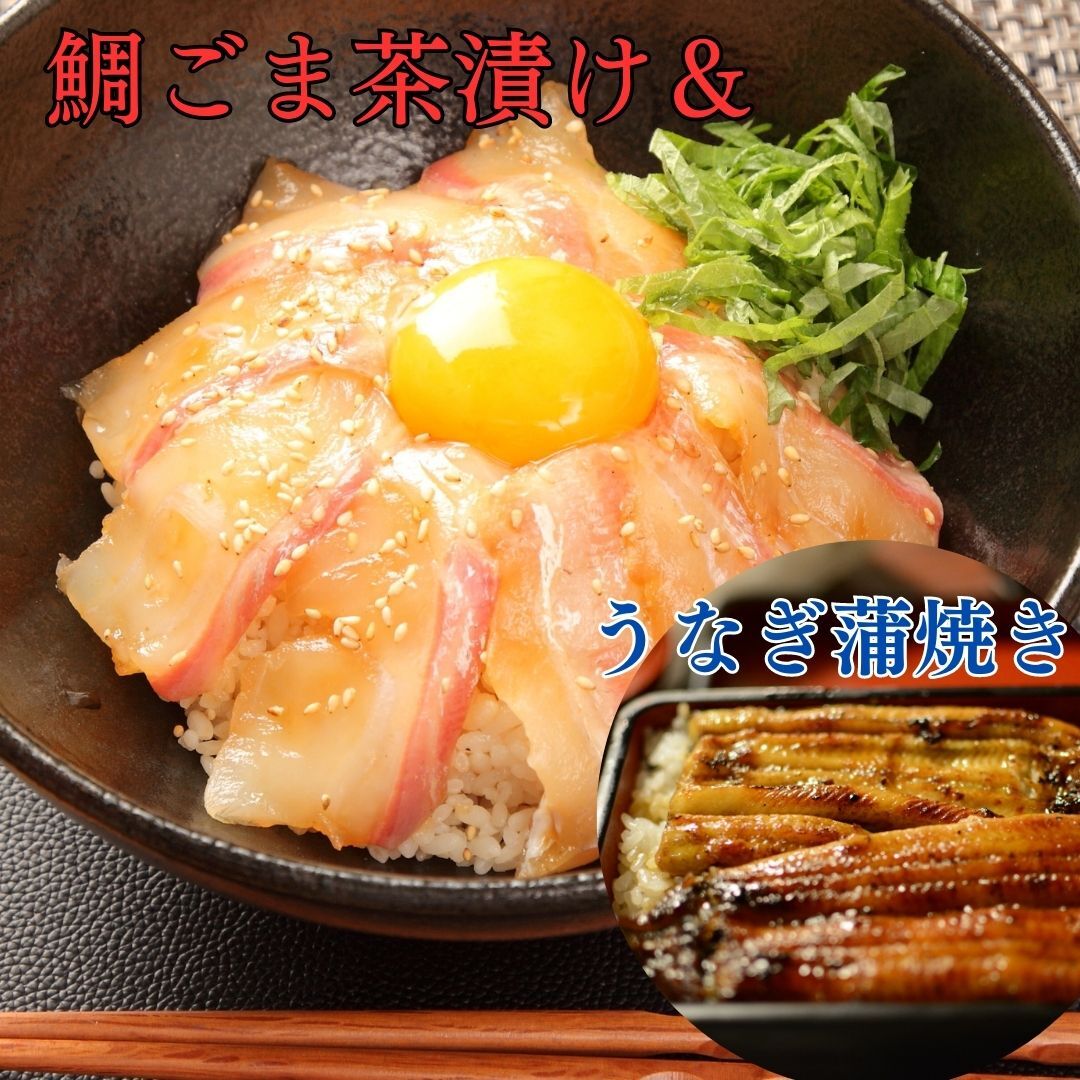 【 うなぎ蒲焼き 約120g×8袋 & 鯛茶漬け 8袋】 土用の...