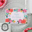 バースデーカード・フラワー×ピンクのブーケ/BIRTHDAY CARD グリーティングカード メッセージカード 感謝 ギフト プレゼント ギフト 誕生日カード ...