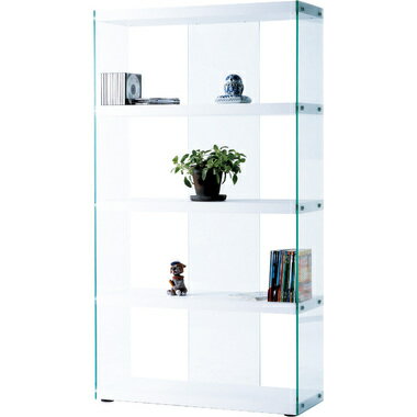 Rakuten - 東谷 グラスシェルフ HAB-624WH