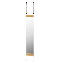 突っ張りミラー 【弘益】 (TP-M300 / NA) サイズ:W300×D135×H1845~2750mm (組立品)(3)