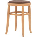 送料無料 セミオーダー 秋田木工 Akimoku BENT WOOD スツール 曲木 ブナ Stool カウンターチェア 座面高45cm No,209-U