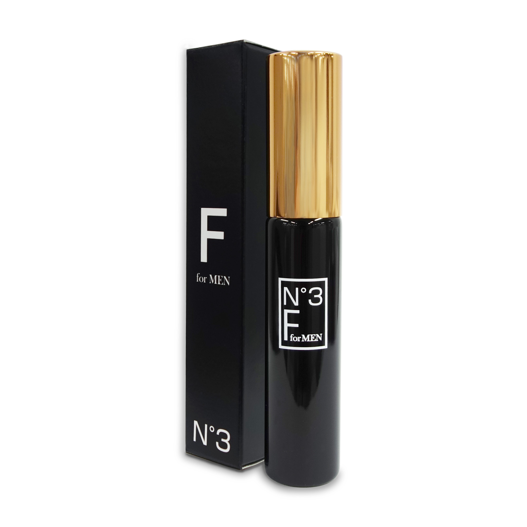 F for MEN N°3 男性用 香水 オードトワレ フェロモン 黒 ブラックムスクの香り 15ml エフフォーメン F for MEN No,3