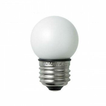 ELPA　防水型LED装飾電球 ミニボール球形 E26 G40 昼白色　LDG1N-G-GWP250【送料無料】クーポン 配布中 【メーカー直送 代引き・期日指定・ギフト包装・注文後のキャンセル・返品不可 ご注文後確認時に欠品の場合、納品遅れやキャンセルが発生します。】