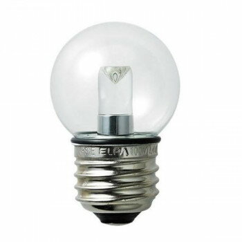 ELPA　防水型LED装飾電球 ミニボール球形 E26 G40 クリア電球色　LDG1CL-G-GWP256【送料無料】クーポン 配布中 【メーカー直送 代引き・期日指定・ギフト包装・注文後のキャンセル・返品不可 ご注文後確認時に欠品の場合、納品遅れやキャンセルが発生します。】