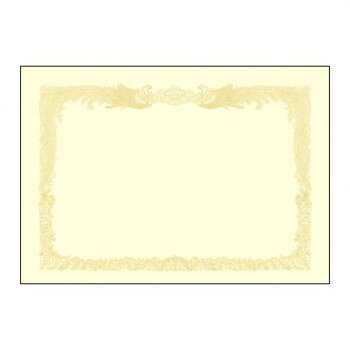 Rakuten - タカ印　厚口OA賞状用紙 クリーム B4判 縦書用 100P　10-1377　100枚 送料無料 クーポン 配布中 メーカー直送 代引き・期日指定・ギフト包装・注文後のキャンセル・返品不可 欠品の場合、納品遅れやキャンセルが発生します