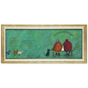 ユーパワー アートフレーム サム トフト「イヌネコ世界平和評議会」 ST-15016 送料無料 クーポン 配布中 メーカー直送 代引き・期日指定・ギフト包装・注文後のキャンセル・返品不可 欠品の場合、納品遅れやキャンセルが発生します