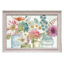 ユーパワー アートフレーム リサ オーディット 「レインボー シード フラワー」 LA-08007 送料無料 クーポン 配布中 メーカー直送 代引き・期日指定・ギフト包装・注文後のキャンセル・返品不可 欠品の場合、納品遅れやキャンセルが発生します