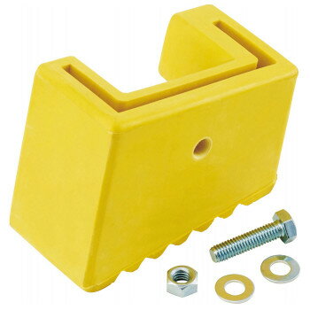 はしごすべり止め端具　USG-75用　左　25434 送料無料 クーポン 配布中 メーカー直送 代引き・期日指定..