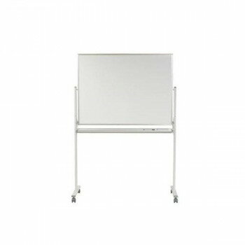 10%OFF 馬印 MAJI series(マジシリーズ)両面脚付 スチールホワイト 無地ホワイトボード W1296×D610×H1840mm MV34TDN ...