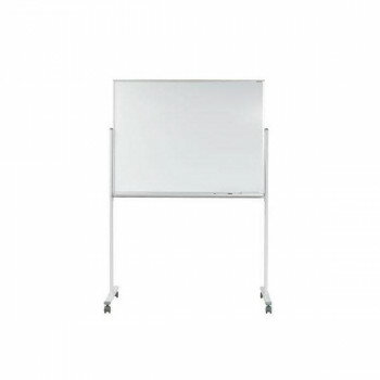 10%OFF 馬印 MAJI series(マジシリーズ)片面脚付 スチールホワイト 無地ホワイトボード W1272×D610×H1810mm MV34TN 送...