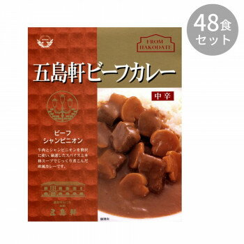 10%OFF 五島軒 五島軒ビーフカレー 210g ×48食セット 送料無料 クーポン メーカー直送 代引き・期日指定・ギフト包装・注文後のキャンセル・返品不可 欠品の場合、納品遅れやキャンセルが発生