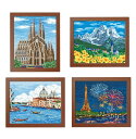 Olympus クロス・ステッチで描く美しい風景 ワールドセレクション エッフェル塔と花火・7477 送料無料 クーポン 配布中 メーカー直送 代引き・期日指定...