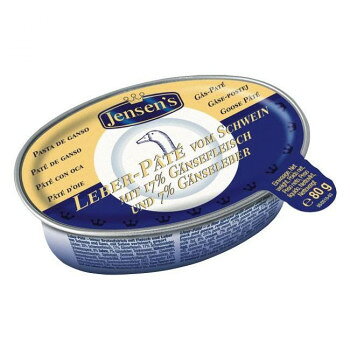 15%OFF ジェンセン グースパテ 80g 36個セット 052006 送料無料 メーカー直送 代引き・期日指定・ギフト包装・注文後のキャンセル・返品不可 納品遅れやキャンセルが発生