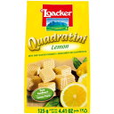 ロアカー クワドラティーニ ウエハース レモン 125g 12セット 送料無料 クーポン 配布中 メーカー直送 代引き・期日指定・ギフト包装・注文後のキャンセル・返品不可 欠品の場合、納品遅れやキャンセルが発生します
