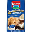 ロアカー クワドラティーニ ウエハース ココナッツ 125g 12セット 送料無料 クーポン 配布中 メーカー直送 代引き・期日指定・ギフト包装・注文後のキャンセル・返品不可 欠品の場合、納品遅れやキャンセルが発生します