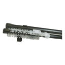 伸縮カーテンレール クロスライド 4mダブル(2.1-4.0m) ダークウッド 送料無料 クーポン 配布中 メーカー直送 代引き・期日指定・ギフト包装・注文後の...