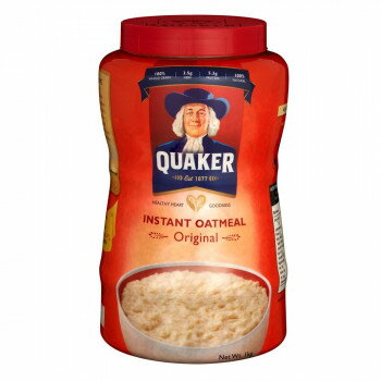 QUAKER(クエーカー) インスタントオートミール オリジナル 1000g×12個セット 送料無料 クーポン 配布中 メーカー直送 代引き・期日指定・ギフト包...