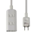 ELPA(エルパ) 扉付タップラン 3個口5m ホワイト WBT-N3050B(W) 送料無料 クーポン 配布中 メーカー直送 代引き・期日指定・ギフト包装・注...