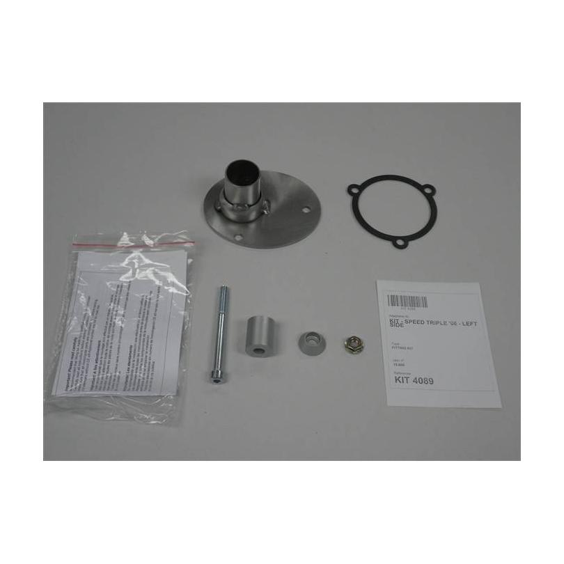 【送料無料!!】IXIL(イクシル)TRIUMPH ST1050 SPEED TRIPLE 07-10 LEFT フルエキマフラートライアンフ、スピードトリプル、515NJ、フルエキゾースト、輸入車、カスタム マフラー　フルエキ