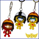 お買い物マラソンSALE!!【送料無料!!】ロボットキーホルダー ロボ隊長、にゃん大佐、にゃん司令官