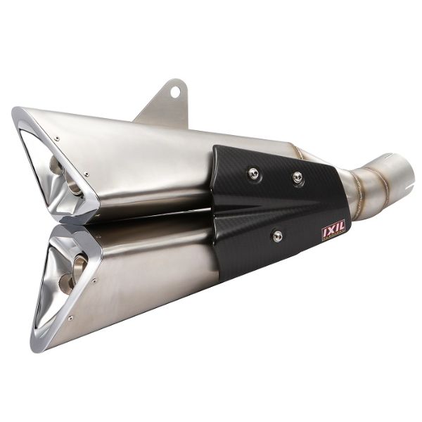 【送料無料!!】IXIL(イクシル) DUCATI MONSTER 1200 X55S2 デュアルスラッシュコーン スリップオン マフラードゥカティ、ドカ、モンスター、マフラー、サイレンサー、バッフル、輸入車