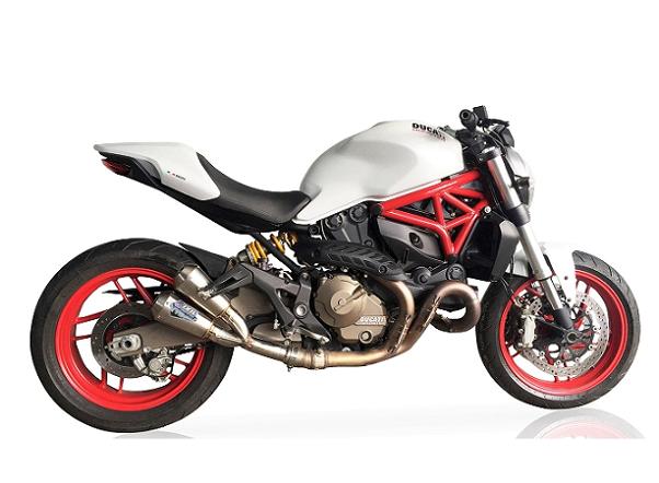 【送料無料!!】IXIL(イクシル) DUCATI MONSTER 821 RC2(OVC13S) コニカル スリップオン マフラードゥカティ、ドカ、モンスター、マフラー、サイレンサー、バッフル、輸入車