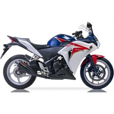 【送料無料!!】IXIL(イクシル) HONDA CBR250R '11-'14 L3XB デュアル スリップオン マフラーマフラー、ホンダ、サイレンサー、バッフル、逆輸入