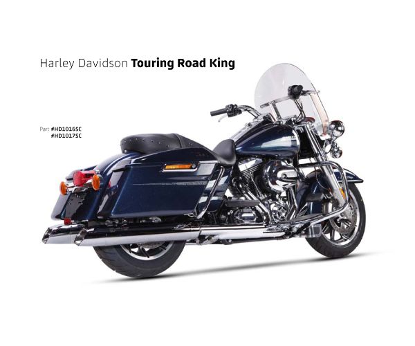 【送料無料!!】IRONHEAD(アイアンヘッド) HARLEY-DAVIDSON TOURING ROAD KING(ツーリング ロードキング)'06-'16 HC2-1C 2本出し スリップオン マフラーマフラー、サイレンサー、バッフル、IXIL、イクシル、ハーレー