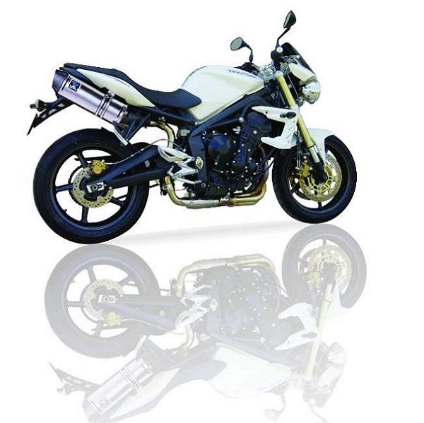 【送料無料!!】IXIL(イクシル) TRIUMPH STREET TRIPLE 675 '07-'11(D67LD) SOVE オーバル 左右2本出し スリップオン マフラーマフラー、サイレンサー、バッフル、トライアンフ、ストリートトリプル