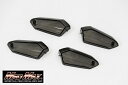 【メール便送料無料!!】カワサキ ウインカーレンズ ZRX1200DAEG スモーク レンズ 1台分ダエグ NINJA ニンジャ250R/1000/400R Z...