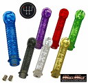 お買い物マラソンSALE!!【送料無料!!】DENMA 改 シフトノブ 泡 200mm 変換アダプター付き 各色 いすゞ 07エルフ用トラック 軽自動車 軽トラ...