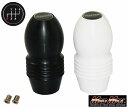 お買い物マラソンSALE!!【送料無料!!】DENMA MAX シフトノブ 100mm 変換アダプター付き 各色 ふそう ブルーテックキャンター 用トラック 軽...