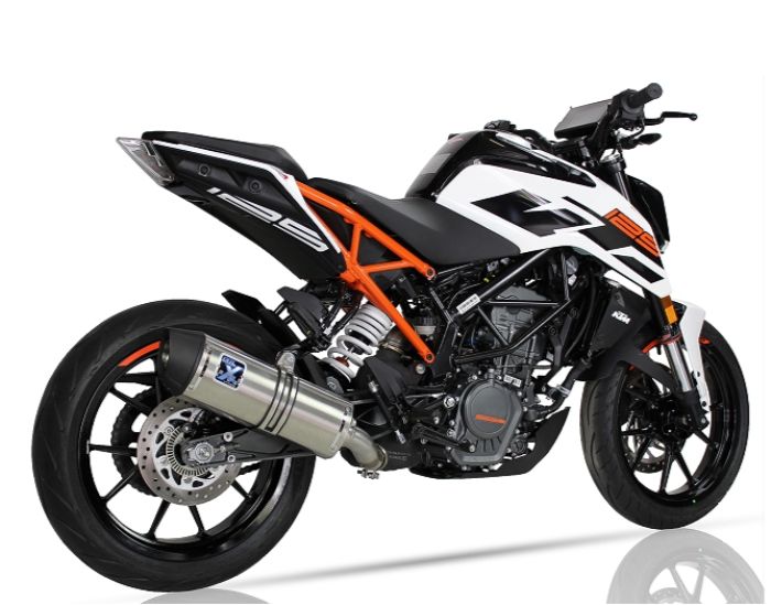 【送料無料!!】IXIL(イクシル) KTM DUKE(デューク)125 '17　RC125/200/390 '17 SOVE オーバル スリップオン マフラーRC200、RC390、マフラー、サイレンサー、バッフル、逆輸入