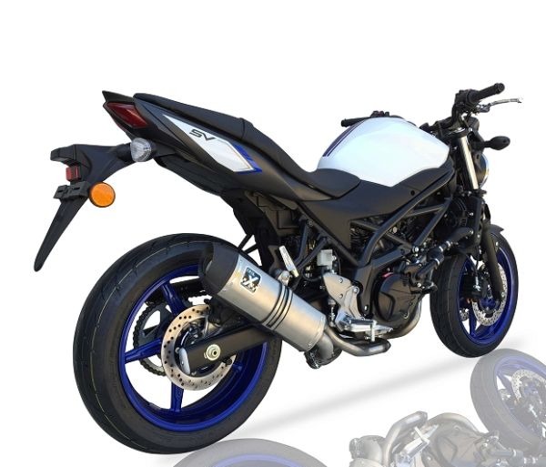 【送料無料!!】IXIL(イクシル) SUZUKI SV650/S '16-'17 SOVE オーバル スリップオン マフラーマフラー、スズキ、サイレンサー、バッフル、逆輸入