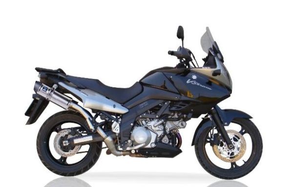【送料無料!!】IXIL(イクシル) SUZUKI DL1000 V-STROM '02-'13 SOVE オーバル 左右2本出し マフラーVストローム、EBL-VU51A、マフラー、スズキ、サイレンサー、バッフル、逆輸入