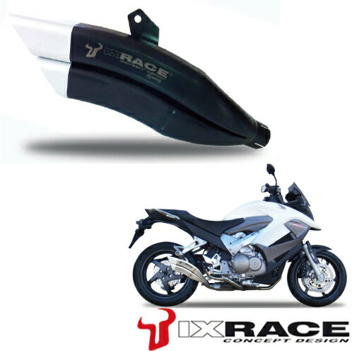 HONDA - 【送料無料】IXRACE HONDA VFR 800 X CROSSRUNNER Z7B ツインアップ スリップマフラー