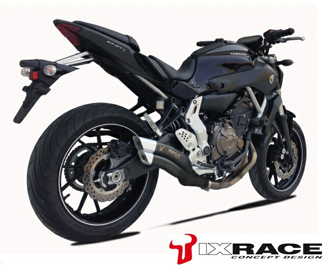 IXRACE YAMAHA XSR 700 2016 Z7B ツインアップ スリップマフラー商品内容マフラータイプ：Z7B形状：デュアル ラウンド 50mm長さ：375 mm　重量：1.6 kg　コンプリート：マット ポリッシュ　素材：ステンレスAISI304適合YAMAHA XSR 700 2016注意事項【必ずお読みください！】こちらの商品は受注発注となります。納期には基本的に30日〜45日程在お時間がかかります。また予告無く、メーカー廃盤や仕様変更となる場合が御座います。予めご了承下さい。本商品は受注生産となりますので、代引き注文やご注文後のキャンセルはできません。※この商品はJMCA認定商品では御座いませんので、車検非対応となります。●撮影環境や入荷時期により、色調が異なる場合が御座います。●この商品は海外輸入の社外品となりますので、取り付けには加工が必要になる場合が御座います。また海外輸入品となりますので輸送の際の多少の小キズ等御座います。●パーツの取り付けは、整備士資格所有者、専門知識のあるメカニックが行ってください。●取り付け中に生じた不具合に関しましては当社にて一切責任を負いかねますので予めご了承の上、よろしくお願いします。