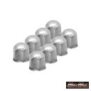 【送料無料!!】トラック用 41mm ステンレス製 ホイールナットキャップ 50mm 8個セットデコキャップ デコトラ プロフィア スーパーグレート ギガ クオン テラヴィ エアループ グランドプロフィア グラプロ ドルフィン ビックサム 大型車